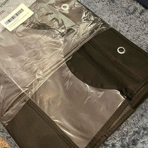 Hat, shoe & accessories wall organizer. New never used.